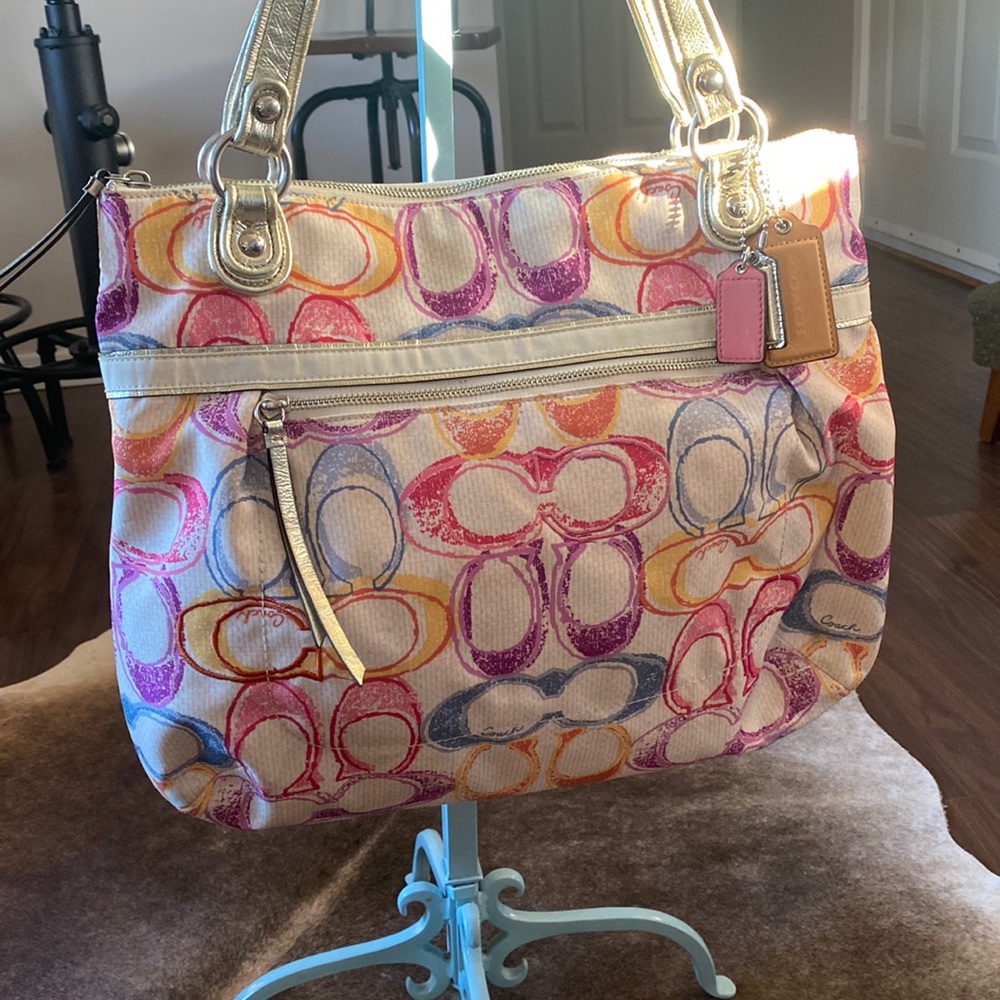 Coach Poppy Tote Bag